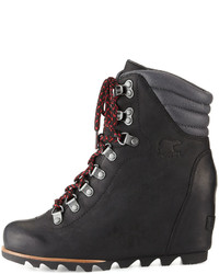 Sorel Conquesttm Wedge Hiker Boot Black