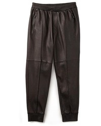 DSquared 2 Leather Jogging Pants