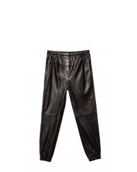 3.1 Phillip Lim Leather Elastic Sweatpants