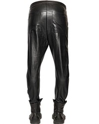 Markus Lupfer Zip Faux Leather Trousers