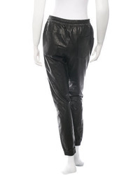 R 13 R13 Leather Skinny Joggers W Tags