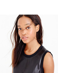 J.Crew Collection Leather Tank Top