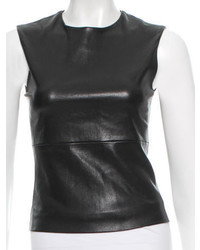The Row Leather Top