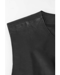 Unique Symons Leather Top