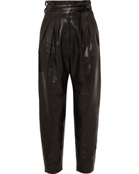 IRO Leather Tapered Pants