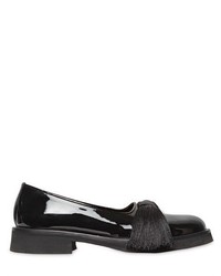 4cm Tasseled Patent Leather Loafers