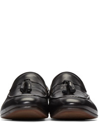 H By Hudson Black Pierre Loafers