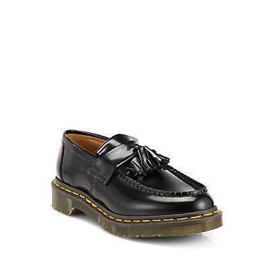 Comme des Garcons Leather Tassel Creeper Loafers Black, $385 | Saks ...