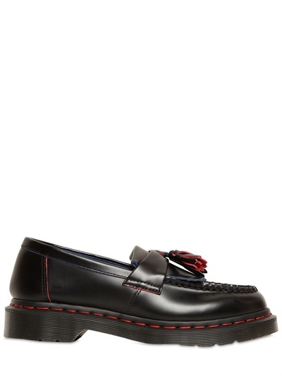 Dr. Martens 20mm Core Leroy Leather Loafers, $196 | LUISAVIAROMA ...