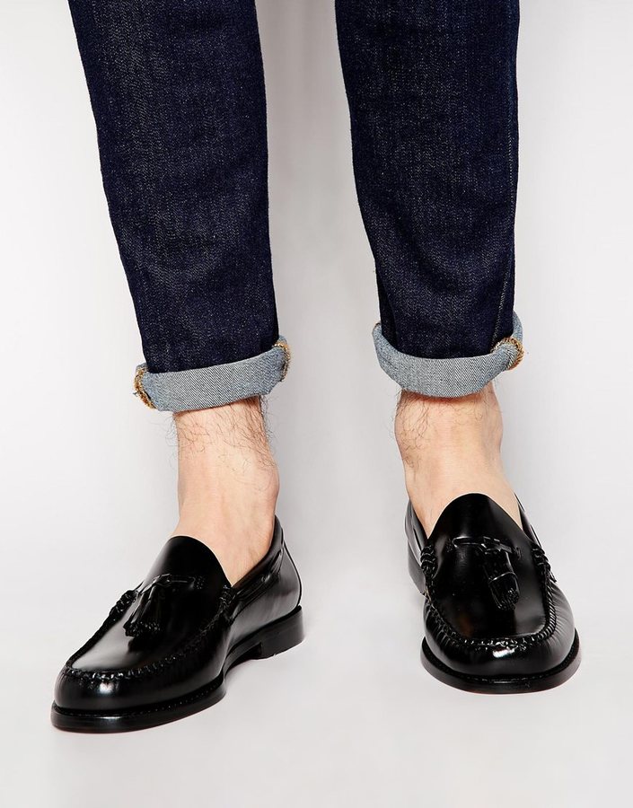 gh bass mens loafers