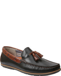 Bass Howell Tan Leather Tassel Loafers