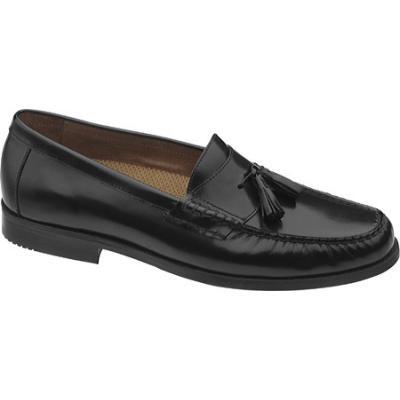 johnston and murphy black tassel loafers