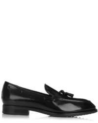 Tod's Laccetto Leather Loafers