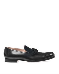 Mr. Hare Leather And Suede Tassel Loafers