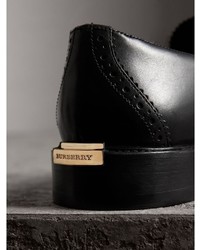 Burberry Leather Tassel Loafers