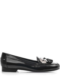Balenciaga Leather Tassel Loafers