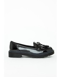 Missguided Emily Patent Tassel Loafers