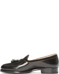 Mr. Hare Mrhare Black Suede Leather Wilde Lucia Loafers