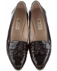 Gucci Patent Leather Loafers