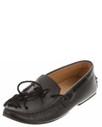 Tod's Pointed Toe Leather Loafers