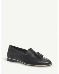 Office Retro Tassel Leather Loafers