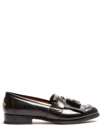 Gucci Tassel Leather Loafers