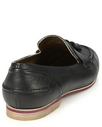 Lanvin Tasseled Leather Loafers