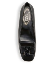 Tod's Tasseled Leather Loafers
