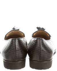Bottega Veneta Textured Leather Loafers