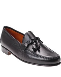 Urbino Black Tassel Loafers