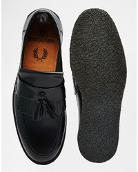 Fred Perry X George Cox Leather Tassel Loafers