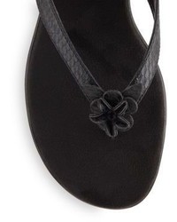 Aerosoles Branchlet Faux Leather Thong Sandals