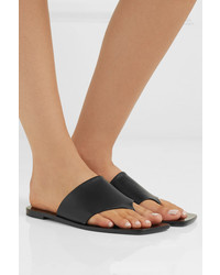 The Row Flip Flop Leather Sandals