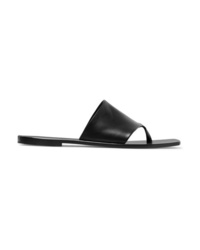 The Row Flip Flop Leather Sandals