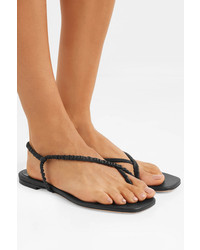 Rosetta Getty Leather Slingback Sandals