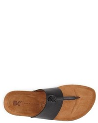 BC Footwear Lynx Faux Leather Thong Sandal