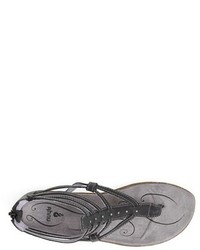 Ahnu Merida Leather Thong Sandal