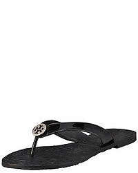 Tory Burch Thora Patent Leather Thong Sandal