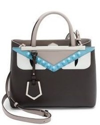 Fendi 2 Jours Monster Leather Tote
