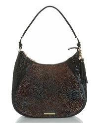 Brahmin Amira Embossed Leather Shoulder Bag