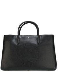 Anya Hindmarch Perforated Smiley Face Tote