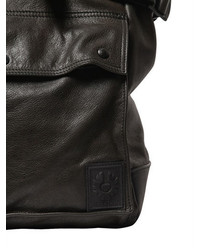 Belstaff Pinner Leather Tote Bag
