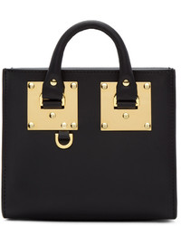 Sophie Hulme Black Albion Box Tote