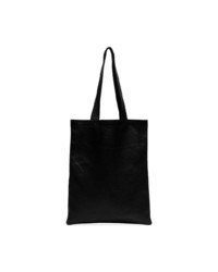 Rick Owens Black Borsa Leather Tote Bag
