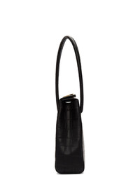 Little Liffner Black Croc Madame Bag