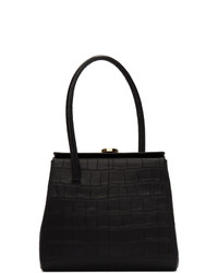 Little Liffner Black Croc Madame Bag