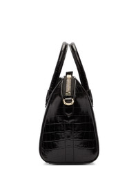 Givenchy Black Croc Mini Antigona Bag