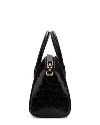 Givenchy Black Croc Mini Antigona Bag