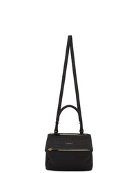 Givenchy Black Croc Small Pandora Bag