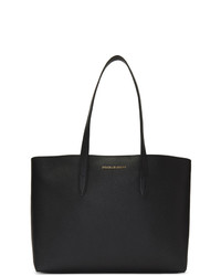 Dolce And Gabbana Black Dauphine Shopping Tote